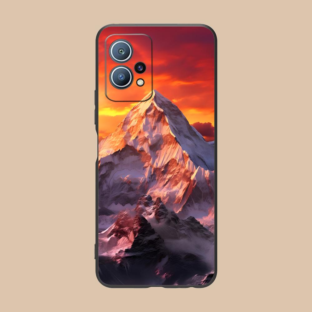 Чехол для мобильного телефона "Горный Лес" для Huawei P60 P50 P40 P30 P20 P10 P9 P8 Pro Lite Plus Красочная Печать Чехол Роскошный Красивый