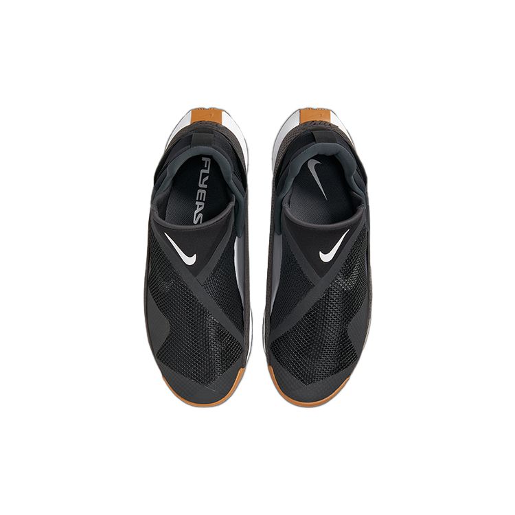 Nike Кроссовки унисекс GO FlyEase Black Gum Anthracite Elemental-Gold White CW5883-003