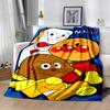 Anpanman Adventure Blanket Durable Comfort Perfect for Sofa Bedding Chair All-Season Use Playful Design Birthday Christmas Gift Blanket