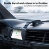 Автомобильный держатель для телефона 2-в-1, подставка для громкой связи, крепление для телефона на приборную панель Android Air для iPhone Z8H1