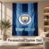 Tapestry Custom Name Text, Wall Hanging Tapestry Home Room DecorManchester City