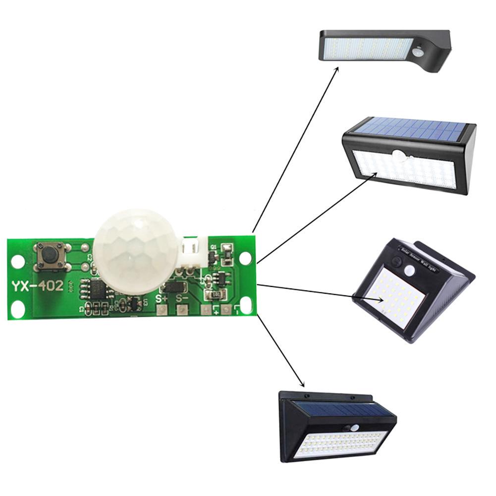 3.7V DIY Комплект Солнечная Лампа Плата Управления Сенсор Ночник Модуль Контроллер Модуль Инфракрасная Солнечная Лампа Плата Панель Печатная Плата