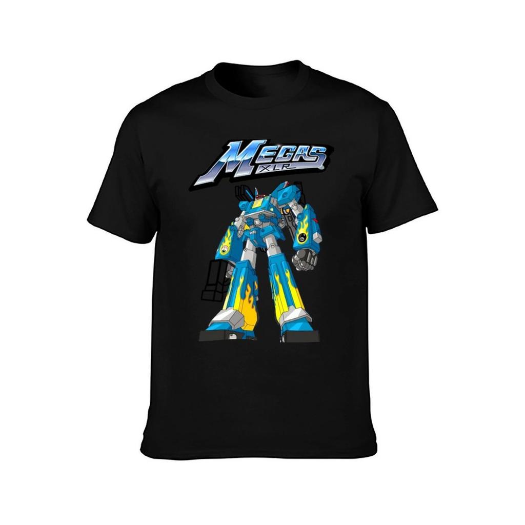 Megas XLR TShirt Casual Soft Cotton Short Sleeve Tee