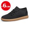 Кроссовки Lift Men Breathable Mesh Elevator Shoes Soft Comfortable Sneakers 6cm Insole Increaseing Sports Plus Size 38-46