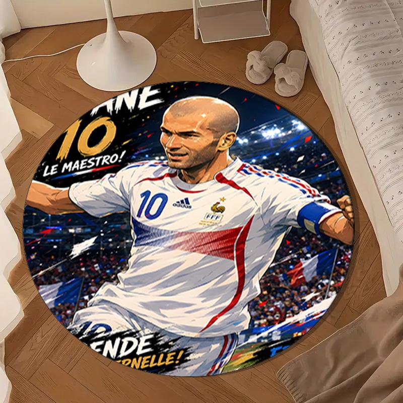 Zi-dane's Legendary Moment Round mat Home Decor, Chair rug For livingroom,Bedroom, doormat home decor Birthday Gift Christmas Gifts