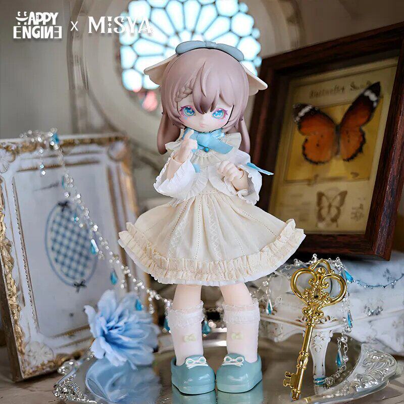 Двигатель Счастливый X Мися Гротескная Галерея 1/8 BJD Артикулированная Фигурка-Кукла Для Настольного Дисплея Коллекционеры Кукол