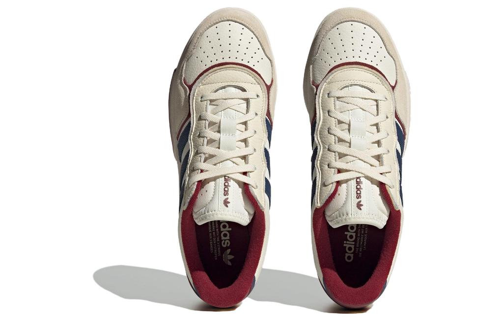 adidas Оригинальные Courtic Замшевые Низкие Кеды для Скейтборда Унисекс Бежевый Синий Красный ID0560