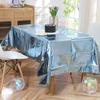 5PCS Shiny Foil Aluminum Film Tablecloth Colorful Table Cover Portable Picnic Blanket  Picnic