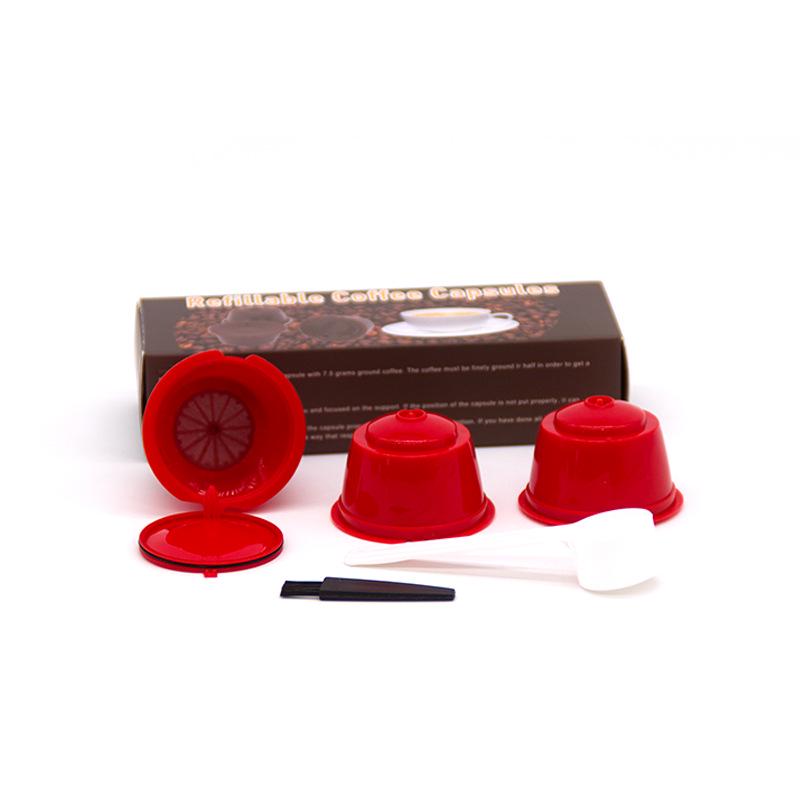 3-Pack Coffee Capsule Mesh Filters for DOLCE GUSTO - Color Box Packaging