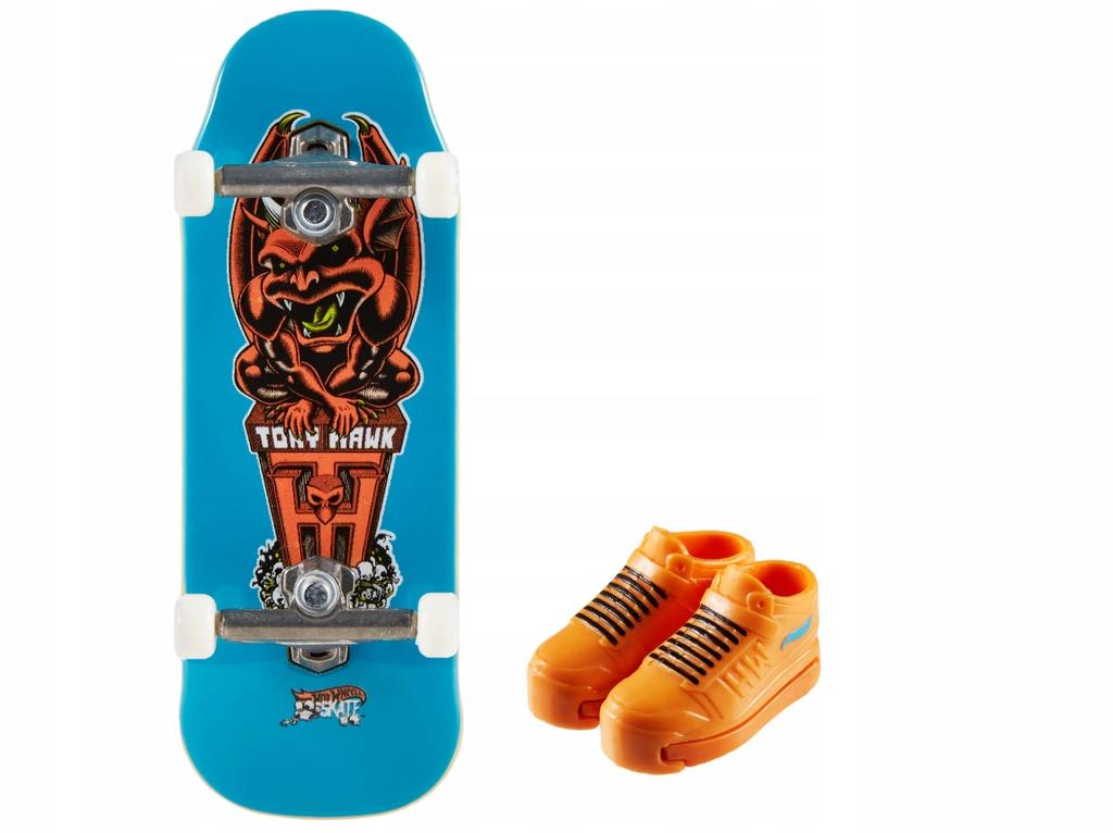 Hot Wheels Skate Skateboard + Shoes 1 Pc