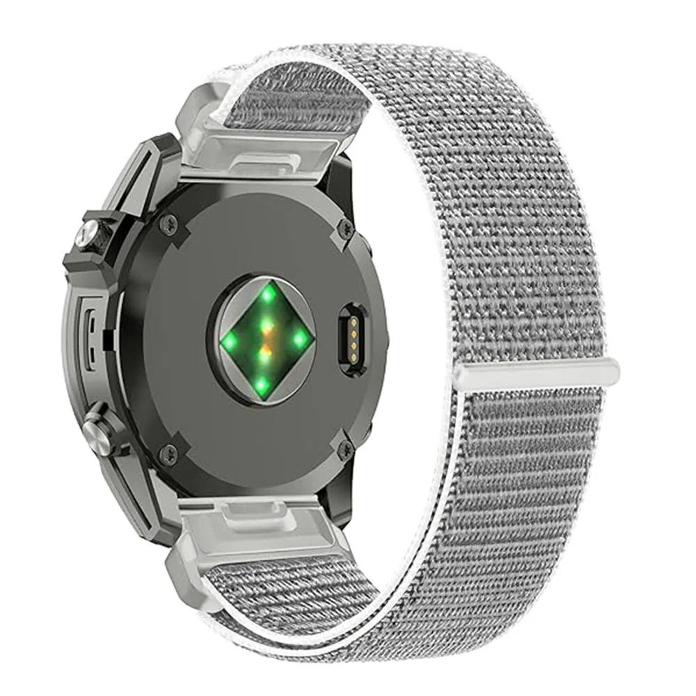 Нейлоновый ремешок-петля 22 мм 26 мм Quick Fit для Garmin Fenix 8 Pro 7X 6X 6 5 plus Tactix 8 Enduro 3 Epix Forerunner 970 965 Спортивный ремешок