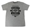 Величественная мужская хоккейная серая футболка NHL Los Angeles Kings NWT S