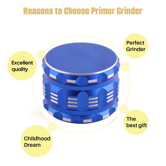 Мини-мельница для специй Yousheng, герметичная ручная мельница с острыми зубьями, портативная дробилка для трав для специй, цветов, шафрана, кунжута, кухонный инструмент