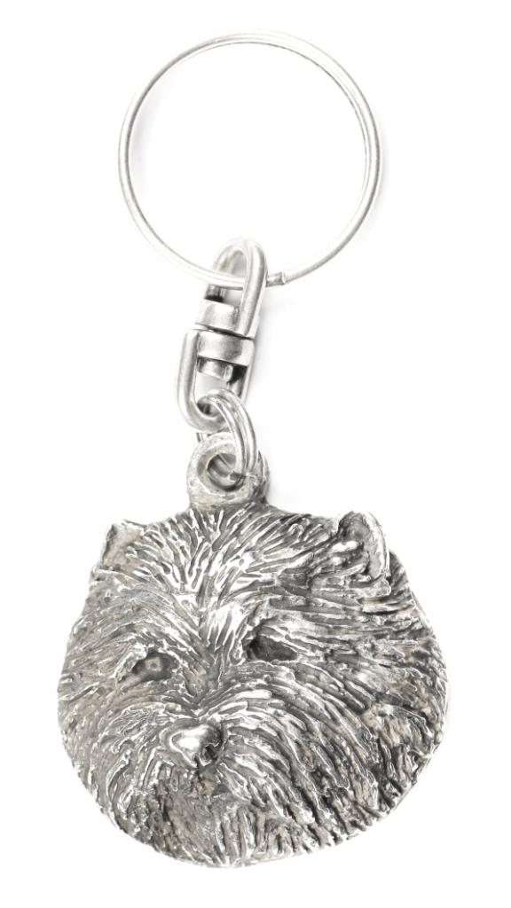 West Highland White Terrier, Westie - Posrebrzany Brelok Z Psem, Ozdoba Torebki, Zawieszka Do Plecaka Marki Art-Dog