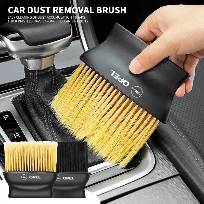 AAADW1 Car Detailing Dust Sweeping Tools Auto Interior Duster Brushes For Opel Astra Insignia Corsa Zafira Meriva Mokka Vivaro Vectra
