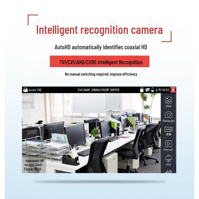 WANGLU IPC-5100C Сетевой видеотестер CN вилка (адаптер в комплекте)