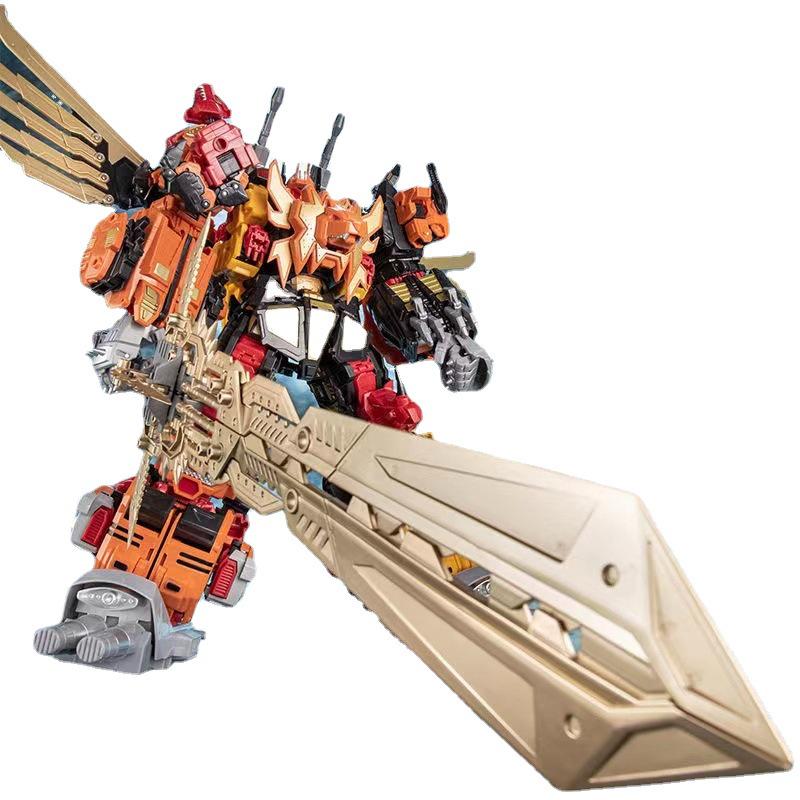 Трансформирующаяся игрушка Jinbao 8879 - Super Large Five-in-One Giant Ferocious Machine Model Chōng Yún Xiāo