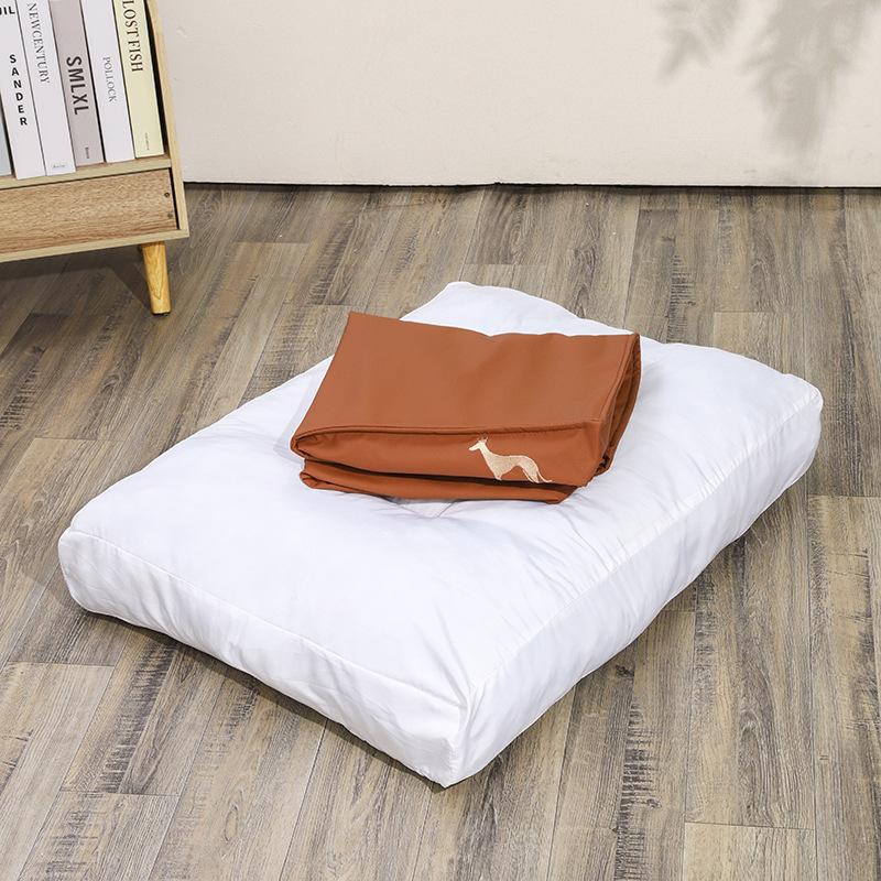 Устойчивая к укусам и царапинам водонепроницаемая будка для домашних животных, съемный и моющийся коврик для кошек, универсальная кровать для собак Four Seasons, наполнитель для кошачьего туалета