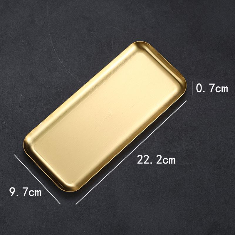 Korean Style Stainless Steel BBQ & Dinner Tray
