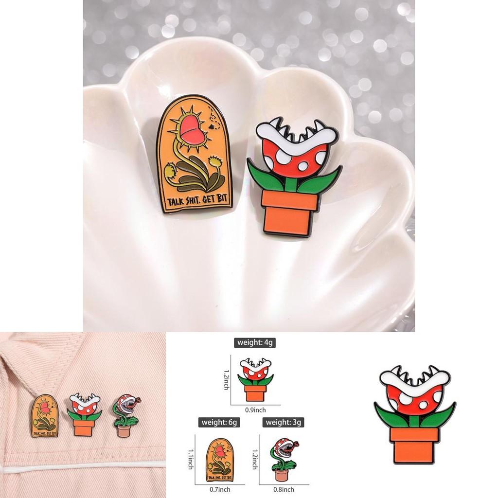 Unique Cartoon Character Brooch Pin Stylish Alloy Design For Unisex Fashion Accessory