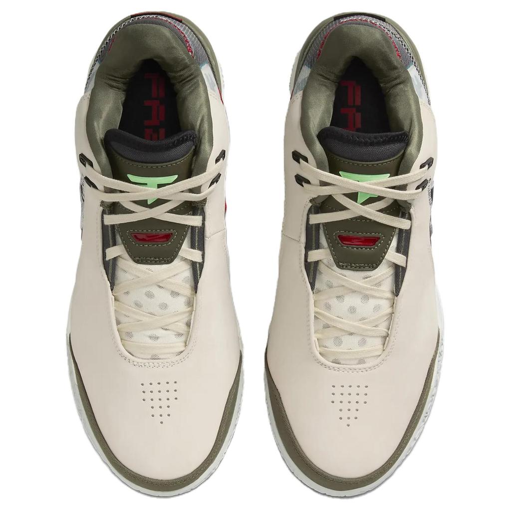 FaZe Clan X Nike Zoom LeBron NXXT Gen AMPD EP Gaming Set-Up Men Sneakers Cream Light-Cream Medium-Olive HF0716-200