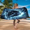 Eerie Frozen Phantom Beach Towel Microfiber Beach Towel, Lightweight and Quick-Dry, for Summer Travel, Swimming Pool Fan Birthday Gift