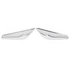 KIMISS Side Chrome Trim Finisher Markers 2 Pcs Replacement for Front Fender Chrome Finisher 51117338569 X3 X4 F25 F26 2013-2017