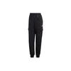 Letter Logo Printed Sports Pants Women Bottoms Black IC6628