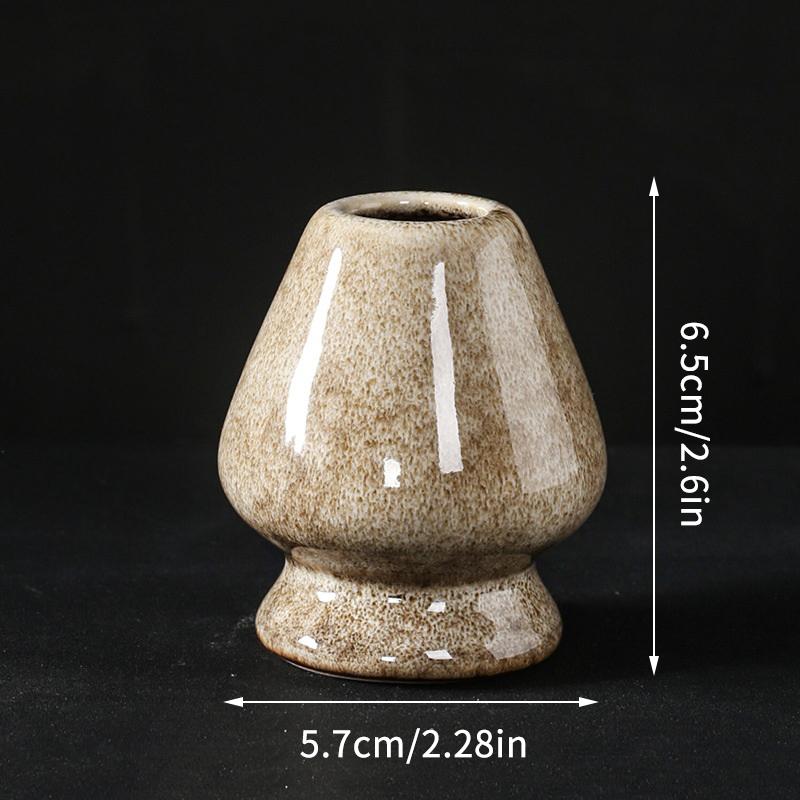 Японский керамический держатель для зеленого чая маття Chasen, чаша-подставка, бамбуковый венчик, измельчитель, щетки, держатель для чайных инструментов, чайные аксессуары, чайная посуда