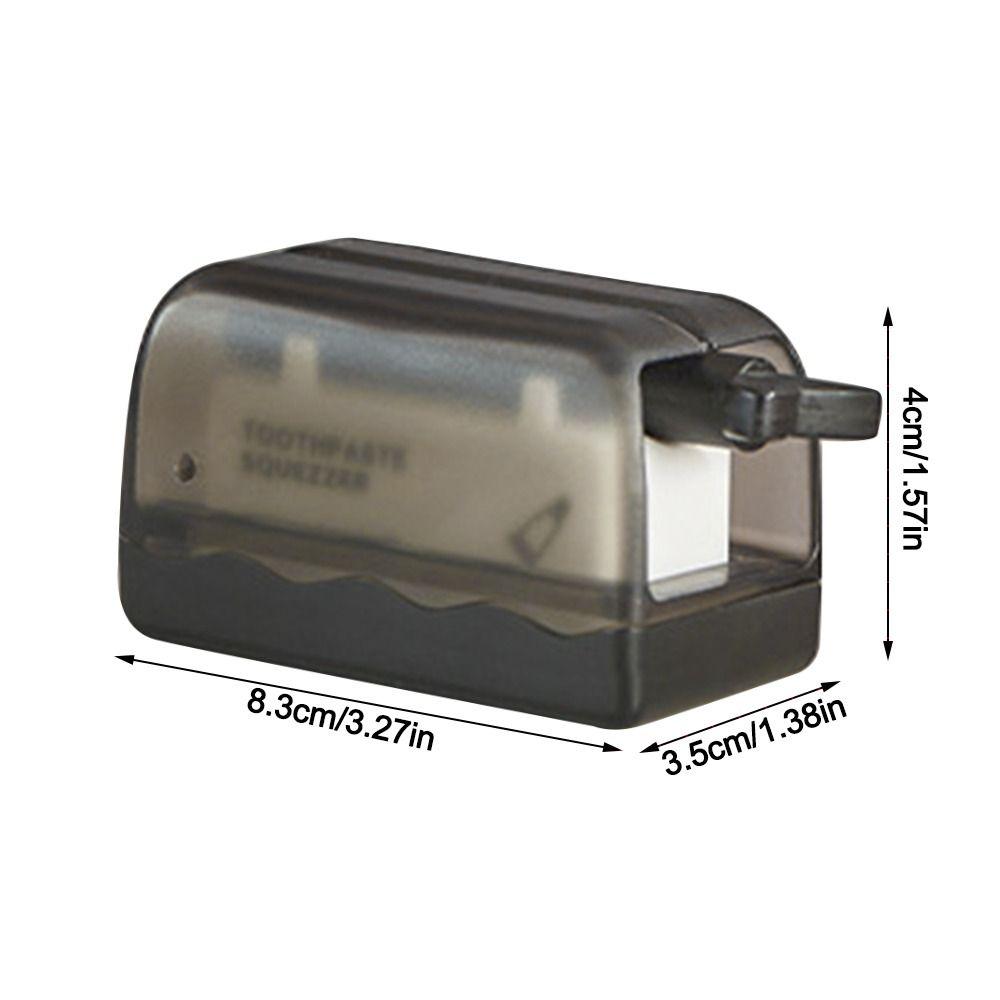 Пластиковый ручной выдавливатель зубной пасты Портативная стойка для хранения зубной пасты Аксессуары для ванной комнаты