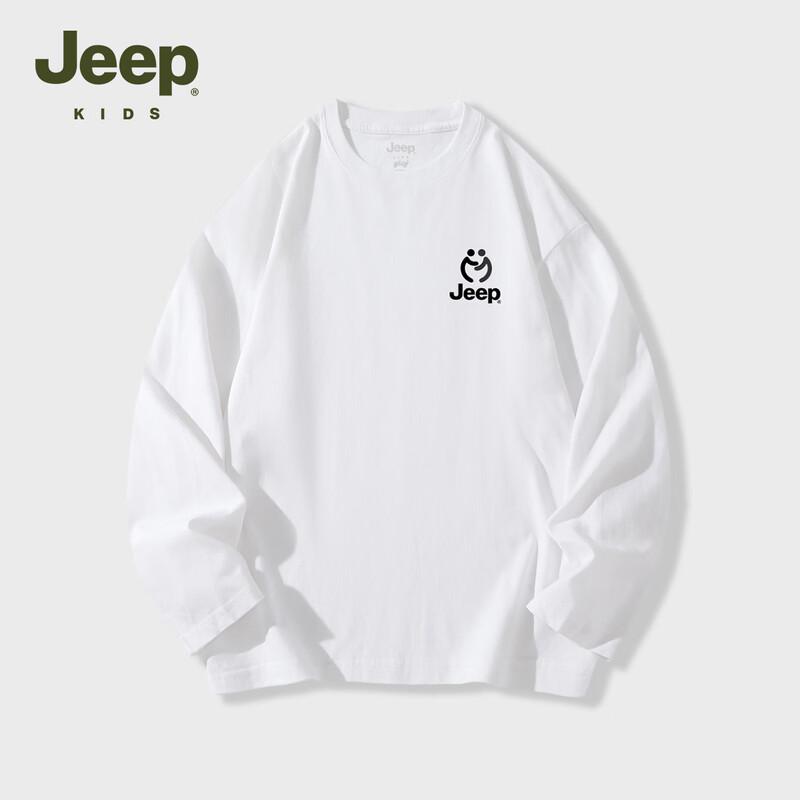 Jeep Детская хлопковая футболка с длинным рукавом