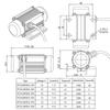 Putian Vibration Motor DC Brushless Miniature 12/24V Speed Regulation 7000 Rotating Digital Display Vibrator