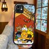 Cartoon K-KAKAO CUTE F-FRIENDS For IPhone 11 12 13 14 15 16 Pro Max Plus X XS MAX Shockproof Matte Back Cover