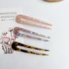 Geometric Design Hair Pins Acetate Hair Bun Fashion Hair Sticks  for Women Girls