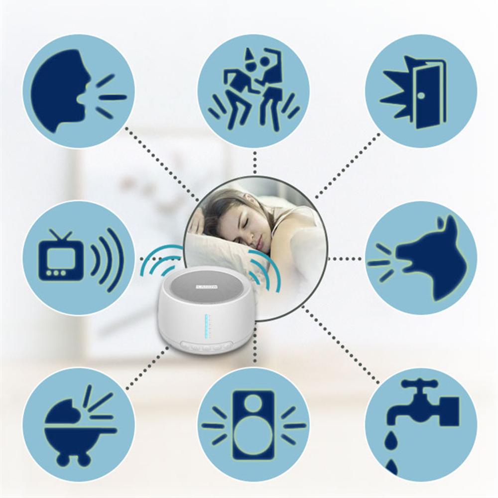 Машина белого шума Здравоохранение и средства для сна для младенцев и взрослых 30 успокаивающих звуков