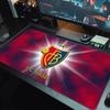 Fc Basel Mouse Pad Large Gaming Table Cushion Nonslip Laptop Tablet Big Mousepad Xxl Mat Mini Pc Playmat With Lock Edge