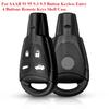 Чехол для автомобильного стайлинга, чехол для смарт-ключа SAAB 93 95 9-3 9-5, бесключевой доступ, 4 кнопки, чехол для дистанционного ключа