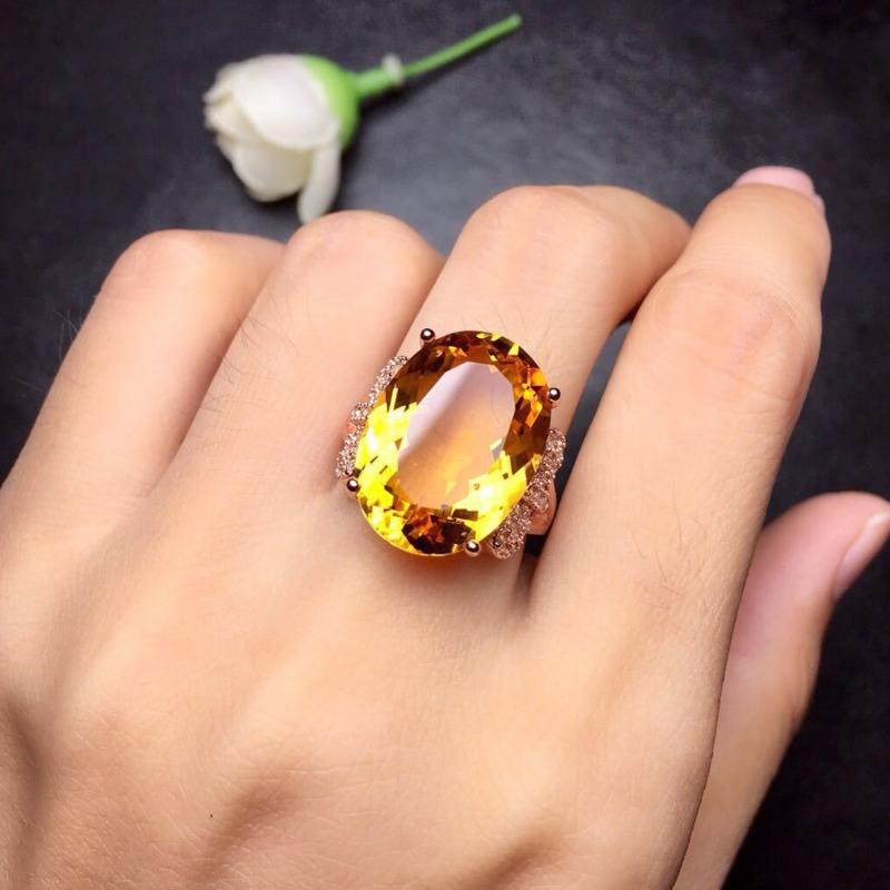 Женское кольцо с крупным камнем, регулируемый размер, стильная бижутерия