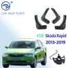 Автомобильные брызговики для Skoda Rapid Spaceback Hatchback 2013-брызговики аксессуары для брызговиков 2015 2016 2017 2018
