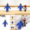 Яркий брелок Roblox Rainbow Friends, подвеска для сумки, игрушка для детей, рождественские подарки