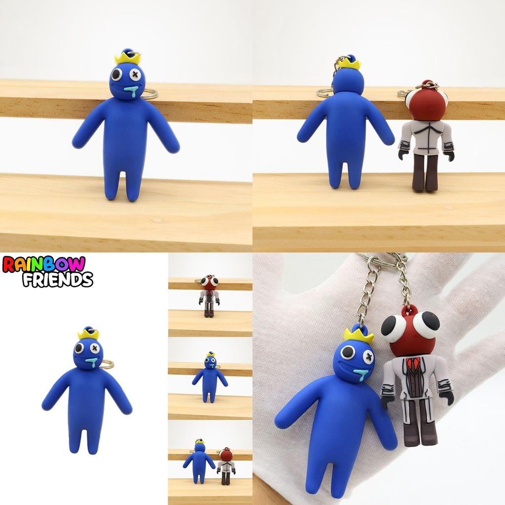 Яркий брелок Roblox Rainbow Friends, подвеска для сумки, игрушка для детей, рождественские подарки