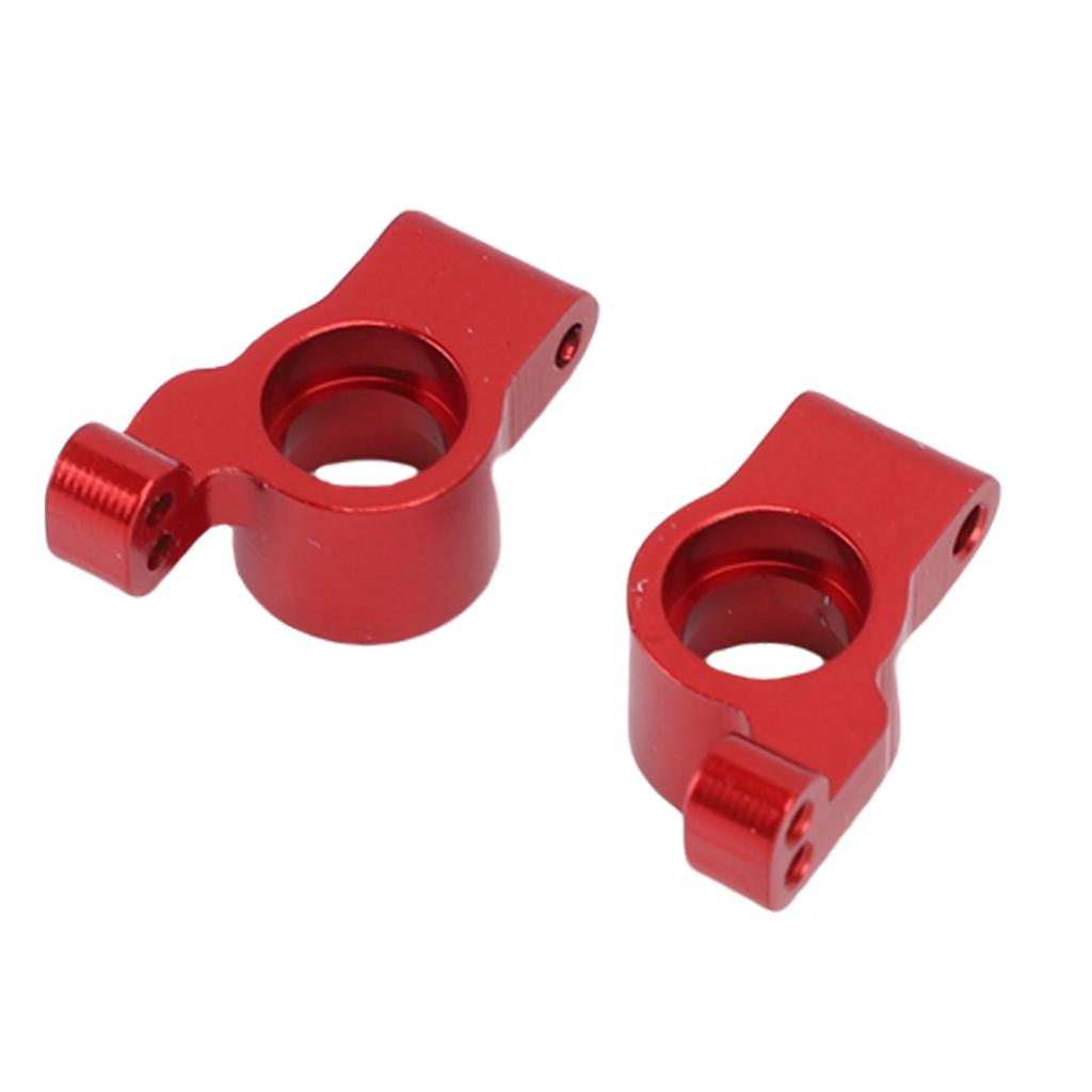 2PCS Rear Steering Cups for 1 24 Scale RC Car Alloy Material Steering Replacement Parts Left and Right Red