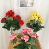 Artificial Bunches Of Artificial Flowers Flowers Geranium