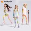 moodytiger Girls' Fairy Family Cooling UV Protection Leggings