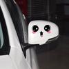 Funny Decal Lovely Rearview Mirror Stickers Reflective Smiling Eye Face Sticker Car Sticker