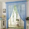 Cheaper Shiny Tassel Silver Line String Curtain 100x200cm Fashion Valance For Living Room Divider Wedding Hotel Home Decoration