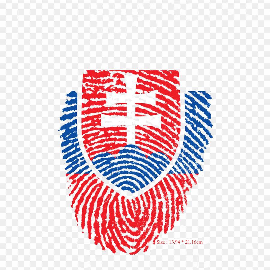 Flag Fingerprint United States Of America Country Imag Iron On Heat Transfer Printing Vinyl Patches Sticker for Clothes DIY Appliques Washable Patches