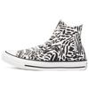 Chuck Taylor All Star Hi Comfortable High-Top Canvas Shoes Unisex Sneakers Black White 571080C