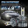 2 шт. светодиодные лампы H7 H4 для фар 6000K H1 H8 H11 Led 9005 HB3 9006 HB4 Auto Lamp 9012 Hir2 Super Bright 40000LM 80W Canbus CSP Chips Turbo Headlamp