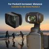 Magnetic Macro Lens 2x Teleconverter For Dji Osmo Pocket Camera 3 Multiplier Macro Lens Handheld Gimbal Lens Accessories V9p1